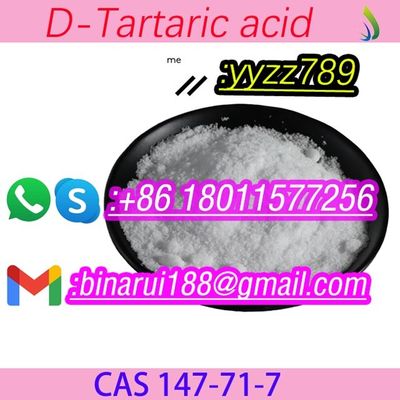 Fabrika Tedarikleri Gıda Sınıfı D-Tartaric Asit C4H6O6 (2S,3S) -Tartaric Asit CAS 147-71-7
